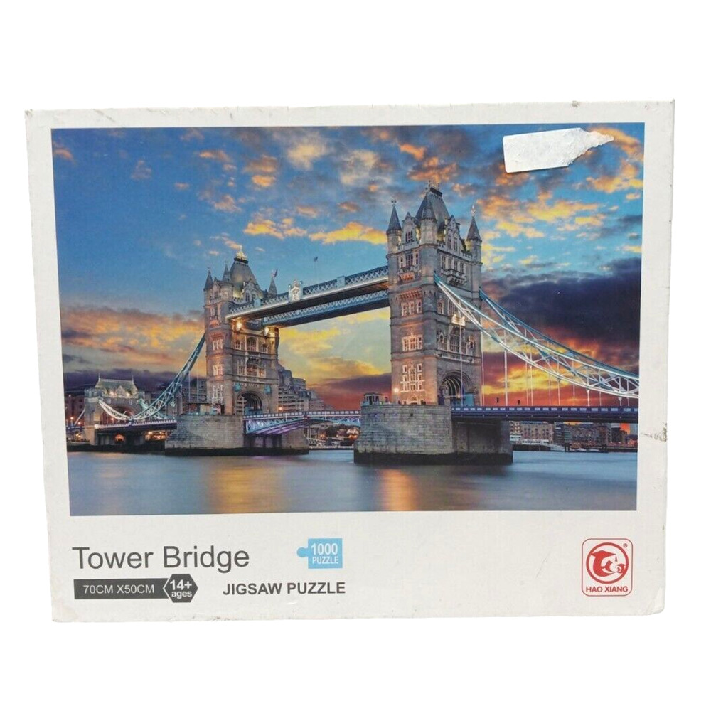Jigsaw‎ Puzzle 1000 Piece London Tower Bridge 70cm X 50cm Brand New Sealed